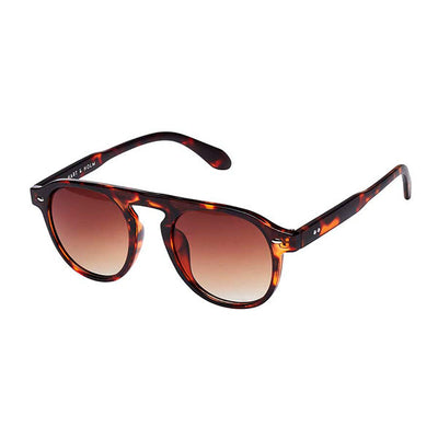 Milano Brown Turtle Solbrille med styrke - CLASSIC