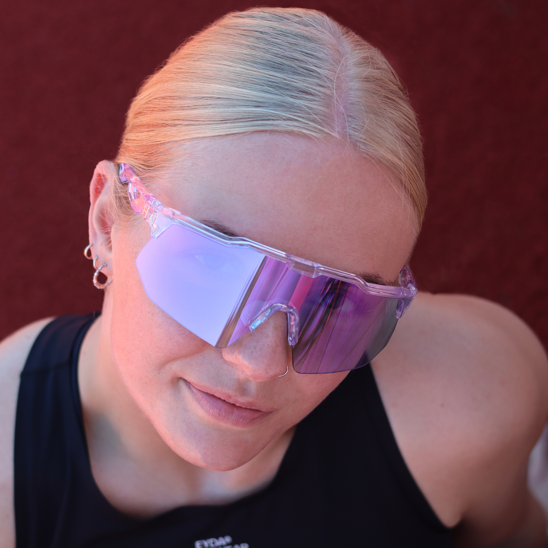 Valenzano Purple Fotokromisk Sportsbrille - PREMIUM