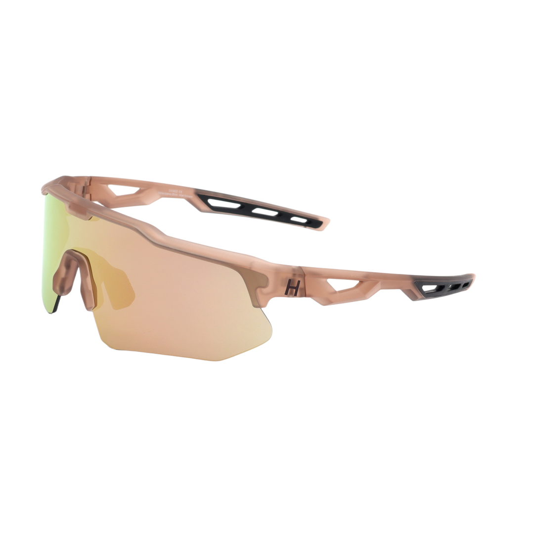 Valenzano Slim Brown Gold Sportsbrille - PREMIUM