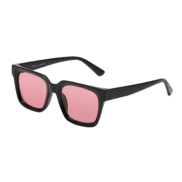 Bacoli Black Red Lens Solbrille - CLASSIC