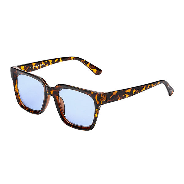 Bacoli Brown Turtle Blue Lens Solbrille - CLASSIC