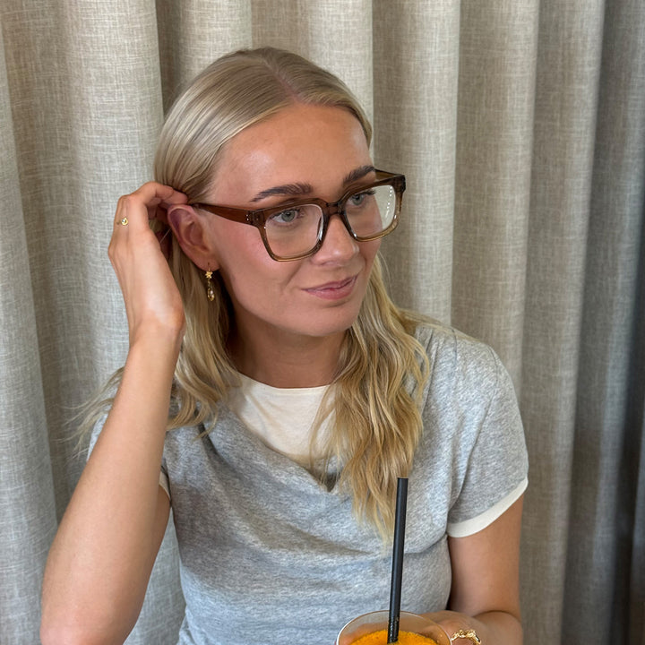 Bacoli Walnut Læsebrille - CLASSIC