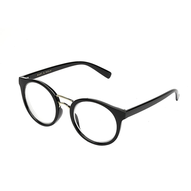 Biella Black Reading Glasses - CLASSIC
