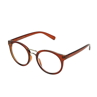 Biella Toffee reading glasses - CLASSIC