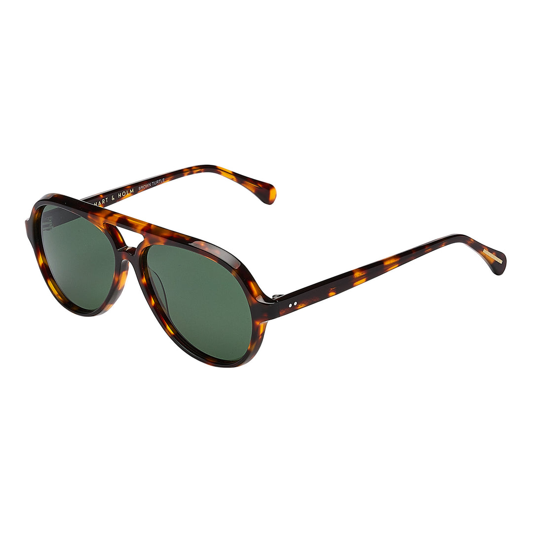 Dego Brown Turtle Solbrille - PREMIUM | WOMEN