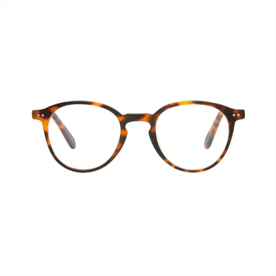 Grosetto Brown Turtle Reading Glasses - PREMIUM