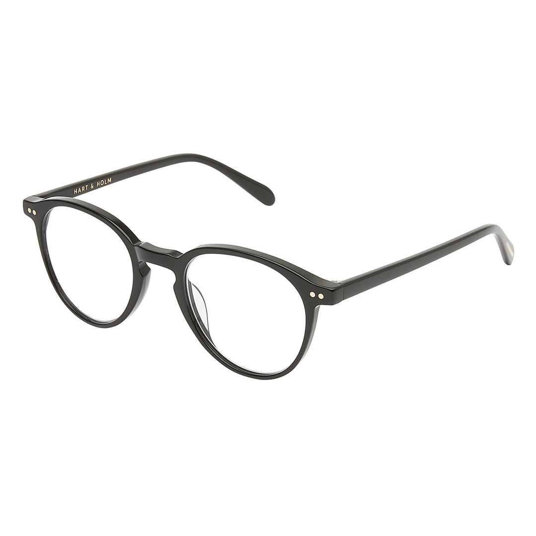 Grosetto Black Reading Glasses - PREMIUM | MEN