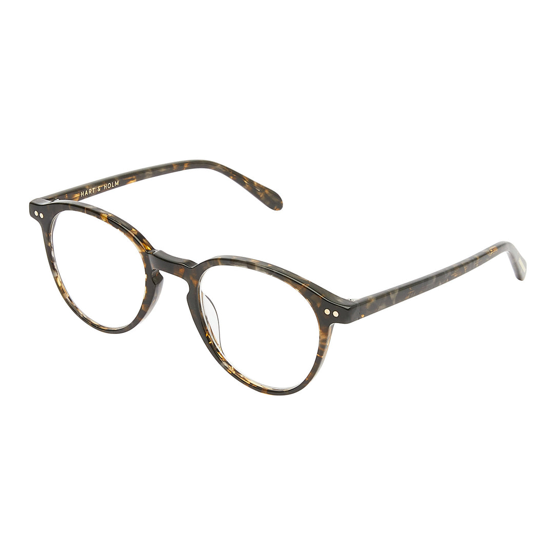 Grosetto Schwarze Tortoise Lesebrille – PREMIUM | HERREN