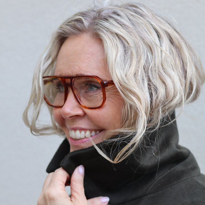 Paolo Amber Turtle Lesebrille - PREMIUM | DAMEN