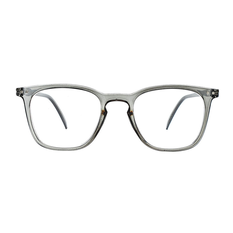 Lazio Gray Reading Glasses - CLASSIC