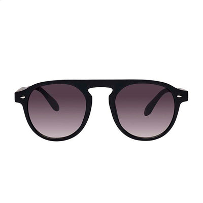 Milano Mattschwarze Sonnenbrille – KLASSISCH