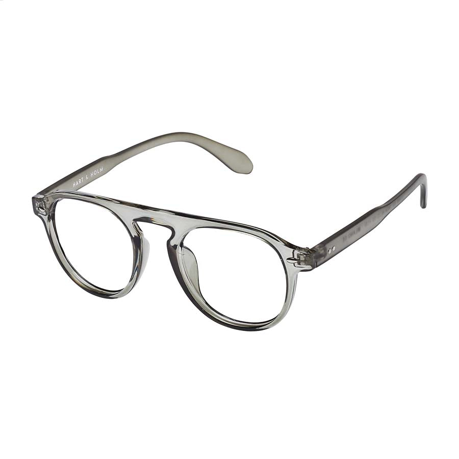 Milano Grey Blue Light med styrke - CLASSIC