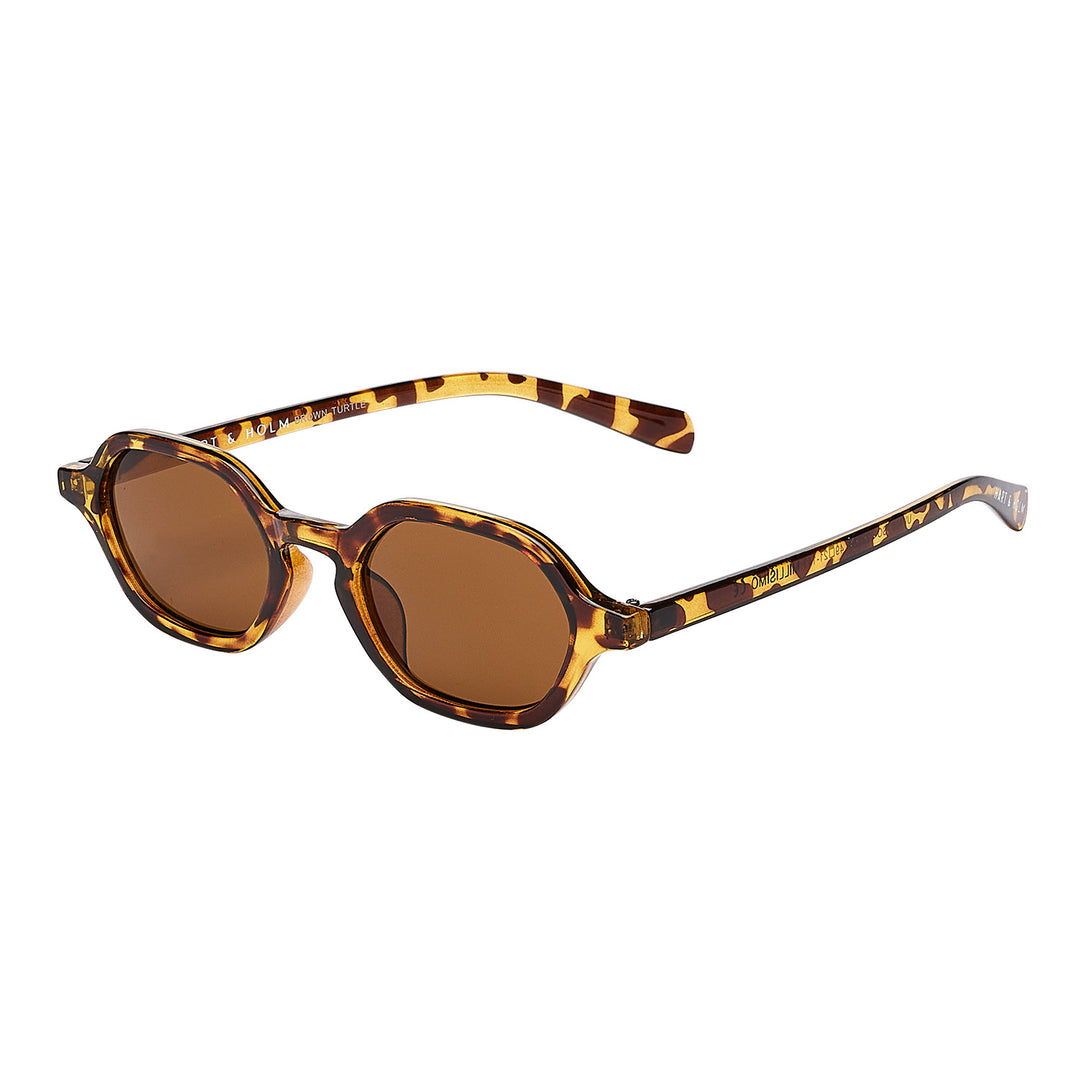 Millisimo Brown Turtle Brown Lens Solbrille - CLASSIC | WOMEN