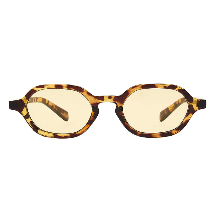 Millisimo Brown Turtle Yellow Lens Solbrille - CLASSIC | MEN