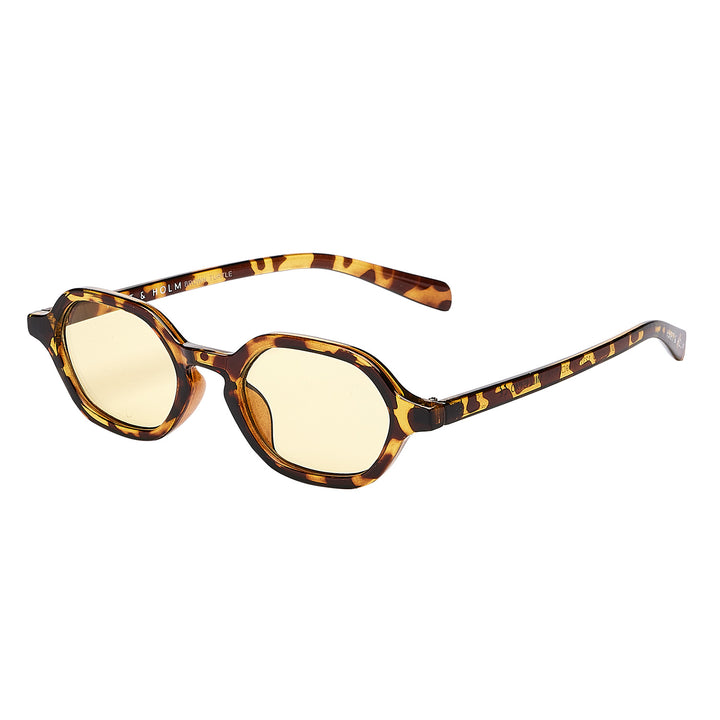 Millisimo Brown Turtle Yellow Lens Solbrille - CLASSIC | MEN