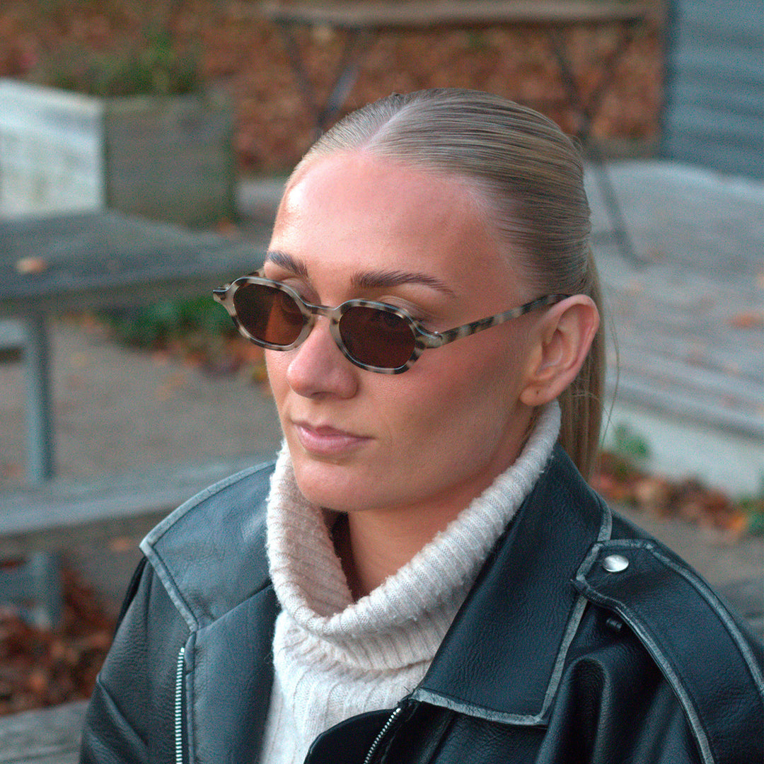 Millisimo Honey Turtle Brown Lens Solbrille - CLASSIC | WOMEN