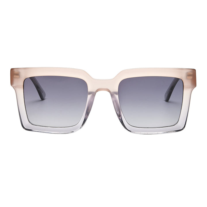 Nola Beige Blue Sunglasses - PREMIUM