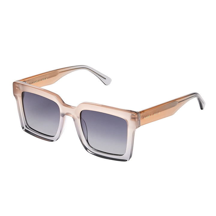 Nola Beige Blue Sunglasses - PREMIUM