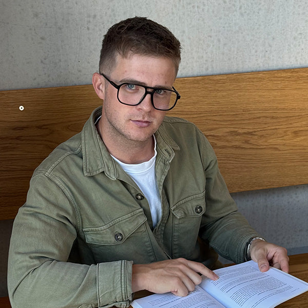 Paolo Black Læsebrille - PREMIUM