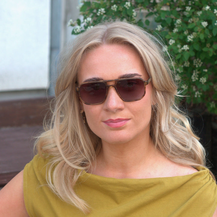 Paolo Hazel Turtle Sunglasses - PREMIUM