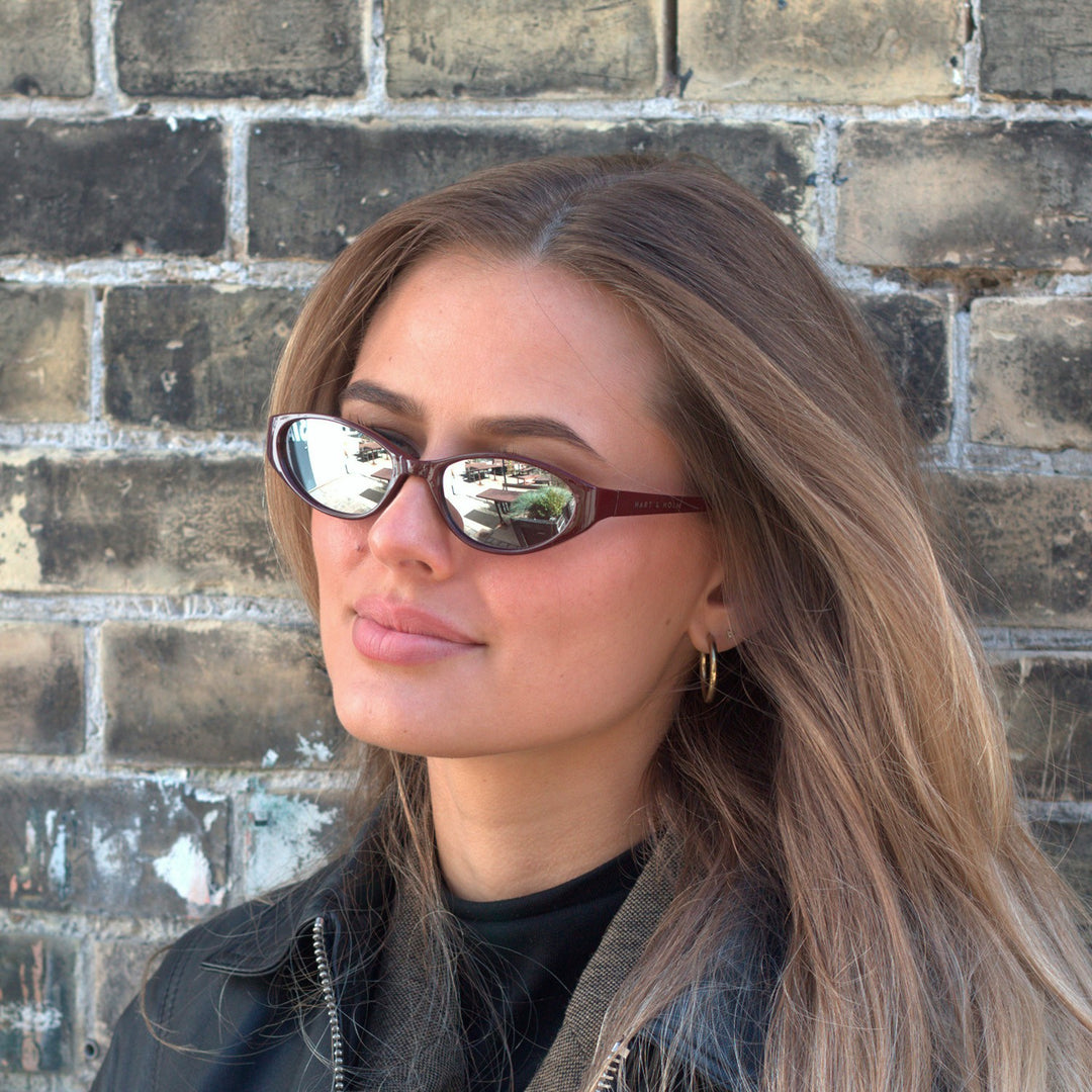 Bolzano Walnut Sunglasses - PREMIUM