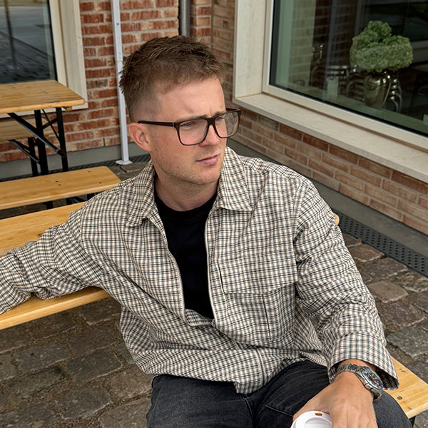 Prato Walnut Læsebrille - PREMIUM