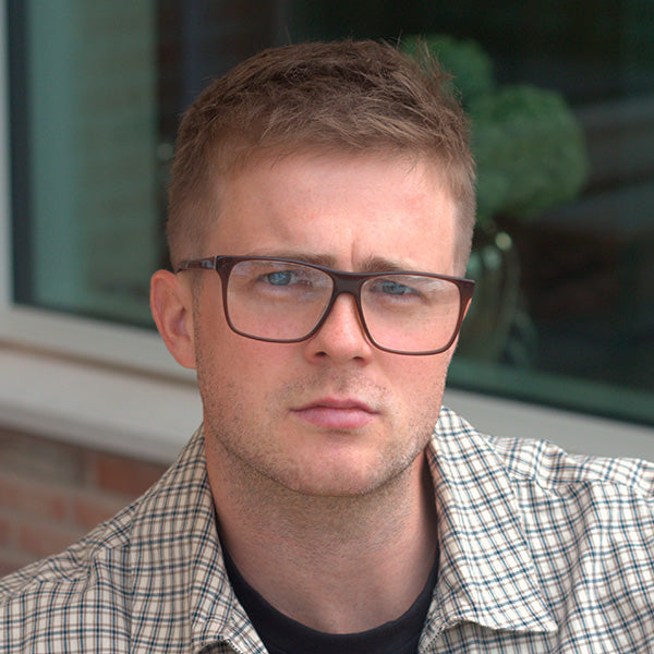 Prato Walnut Læsebrille - PREMIUM