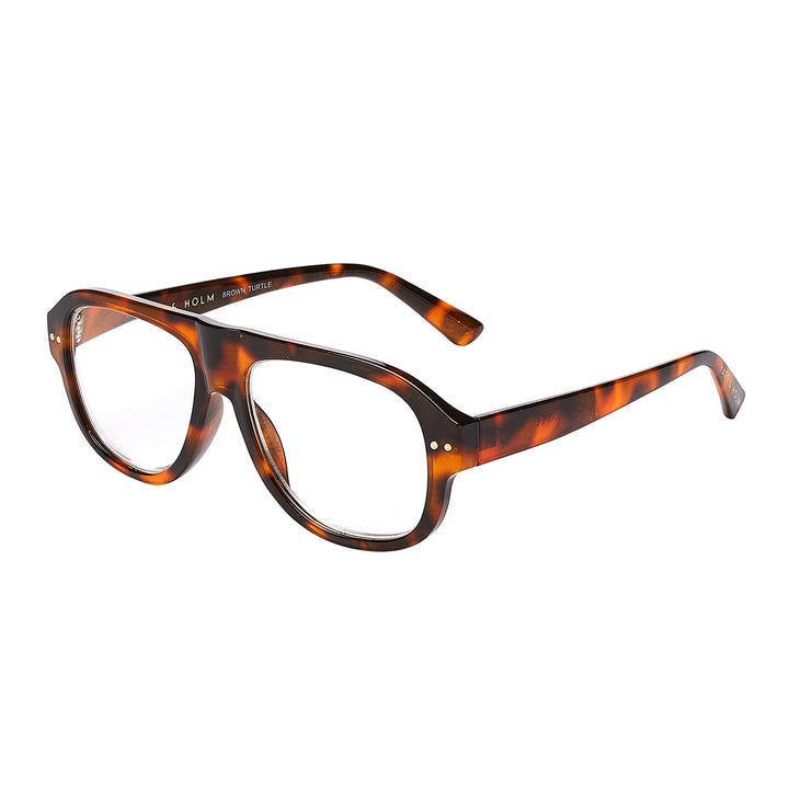 Roveredo Brown Turtle Blue Light - CLASSIC