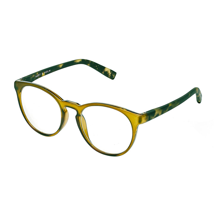 Torino Olive Reading Glasses - CLASSIC | WOMEN