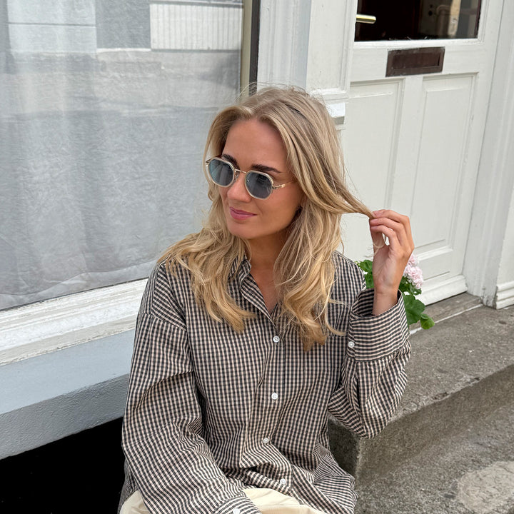 Torriana Clear Blue Lens Sunglasses - PREMIUM