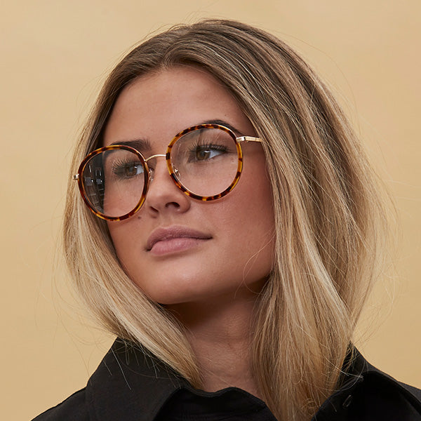 Trieste Brown Turtle Læsebrille - PREMIUM | WOMEN