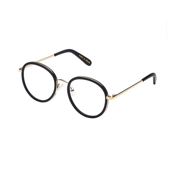 Trieste MINI Black Læsebrille - PREMIUM - Hart & Holm ApS