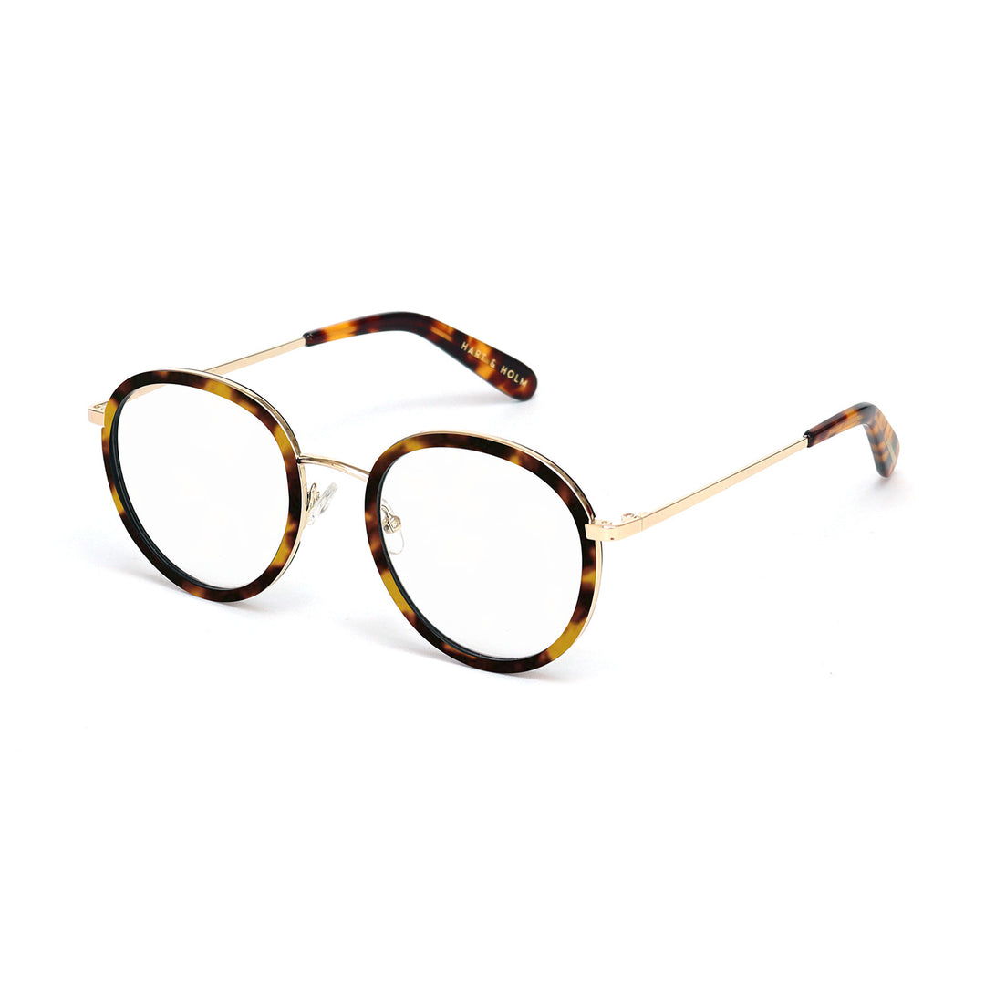 Trieste MINI Brown Turtle Blue Light - PREMIUM | WOMEN