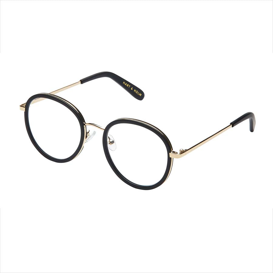 Trieste MINI Black Reading Glasses - PREMIUM | WOMEN