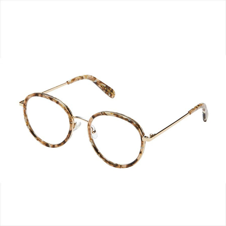 Trieste MINI Beige Marble Reading Glasses - PREMIUM | WOMEN