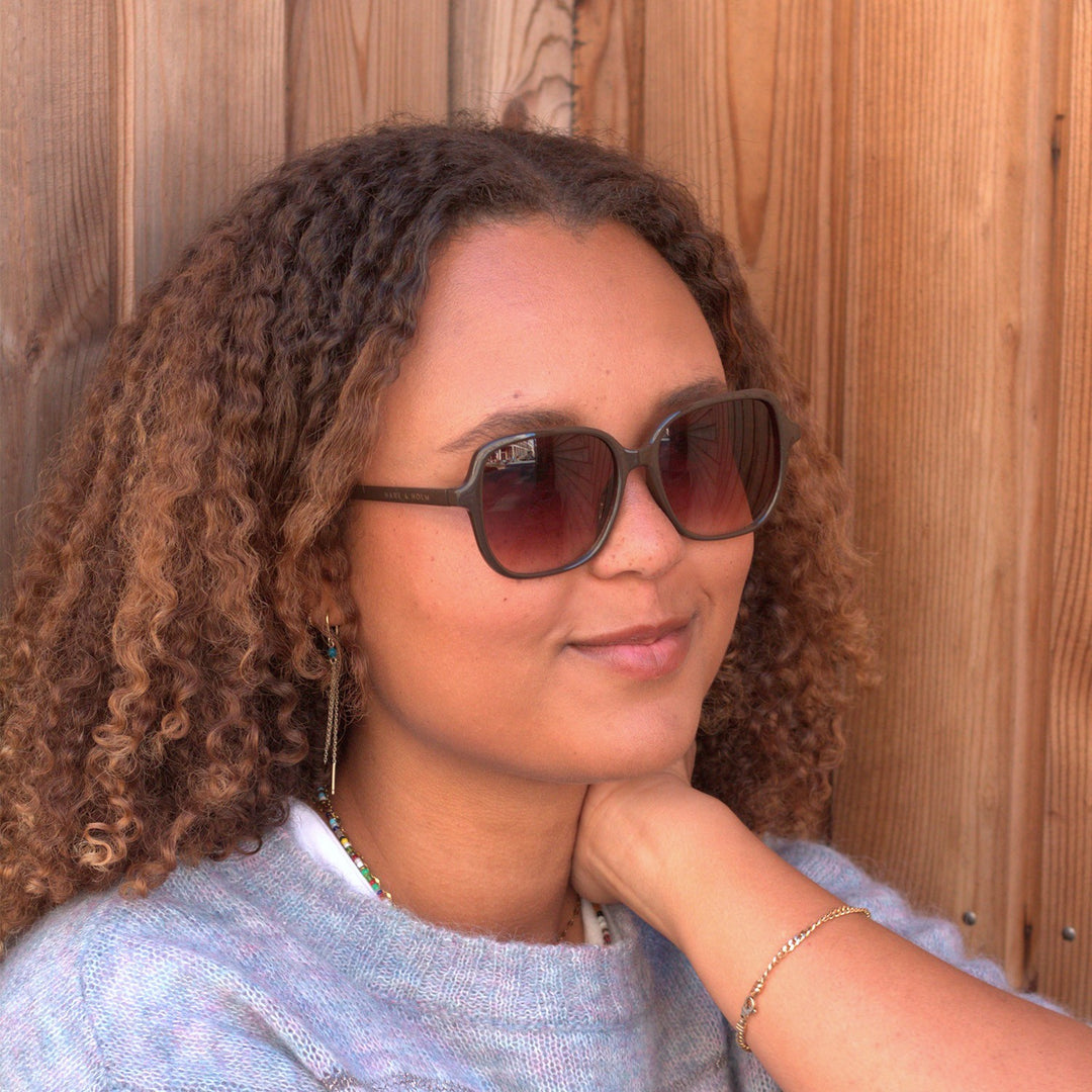 Tropea Chocolate Brown Solbrille - CLASSIC