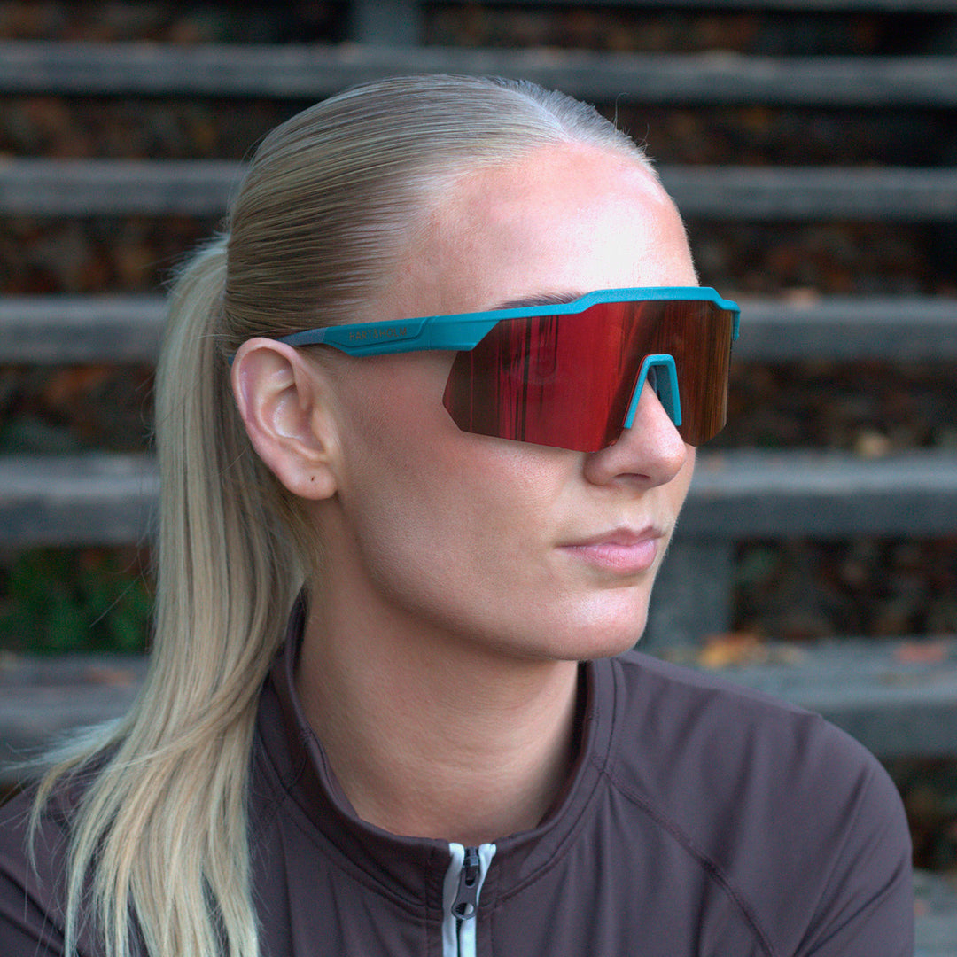 Vada Red Sports Glasses - PREMIUM | WOMEN