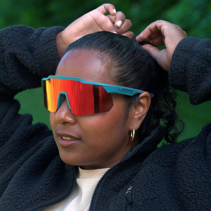 Vada Red Sports Glasses - PREMIUM | WOMEN