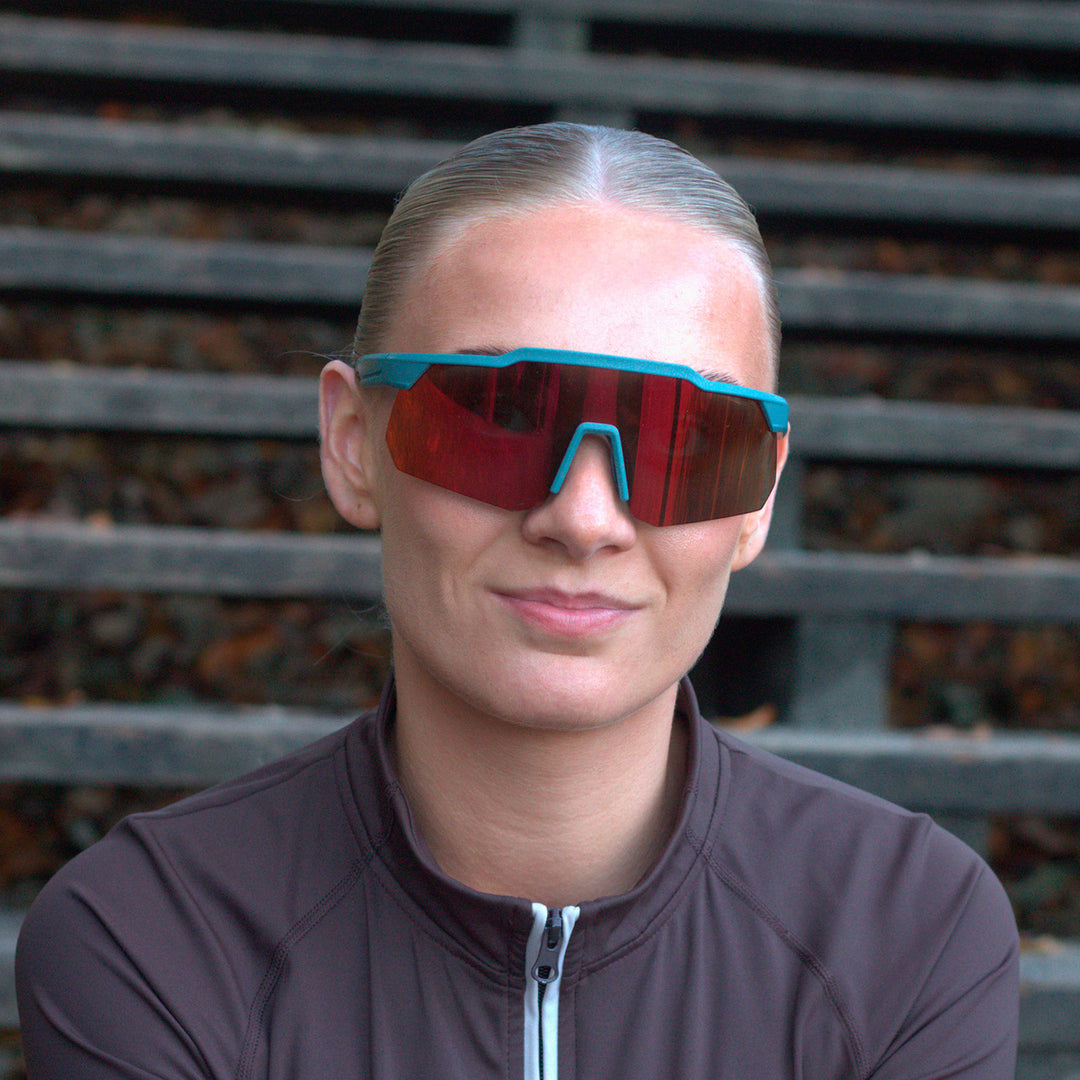 Vada Red Sports Glasses - PREMIUM | WOMEN