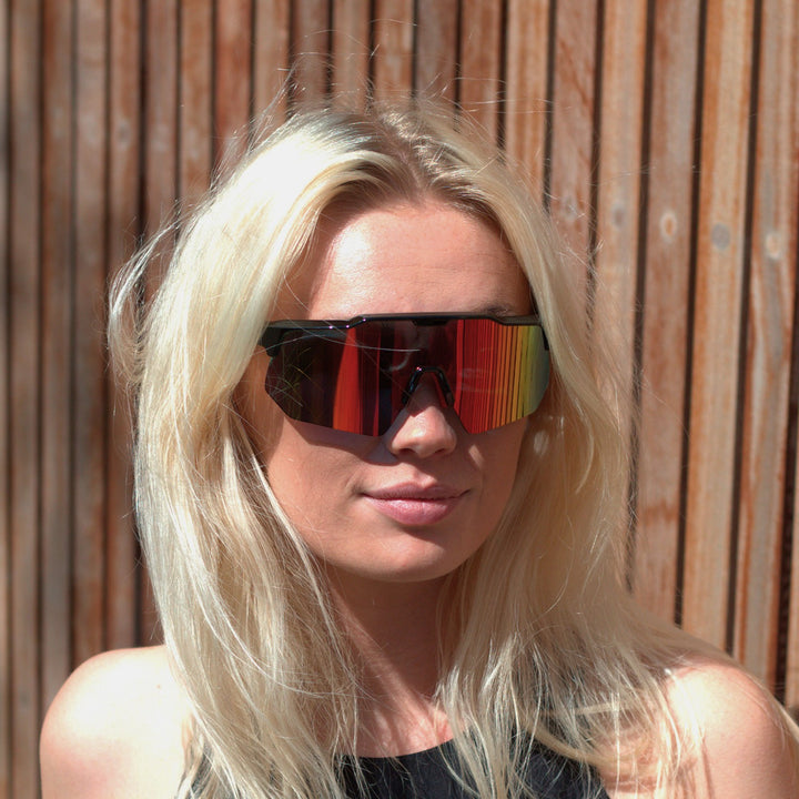 Valenzano Red Sports Glasses - PREMIUM | WOMEN