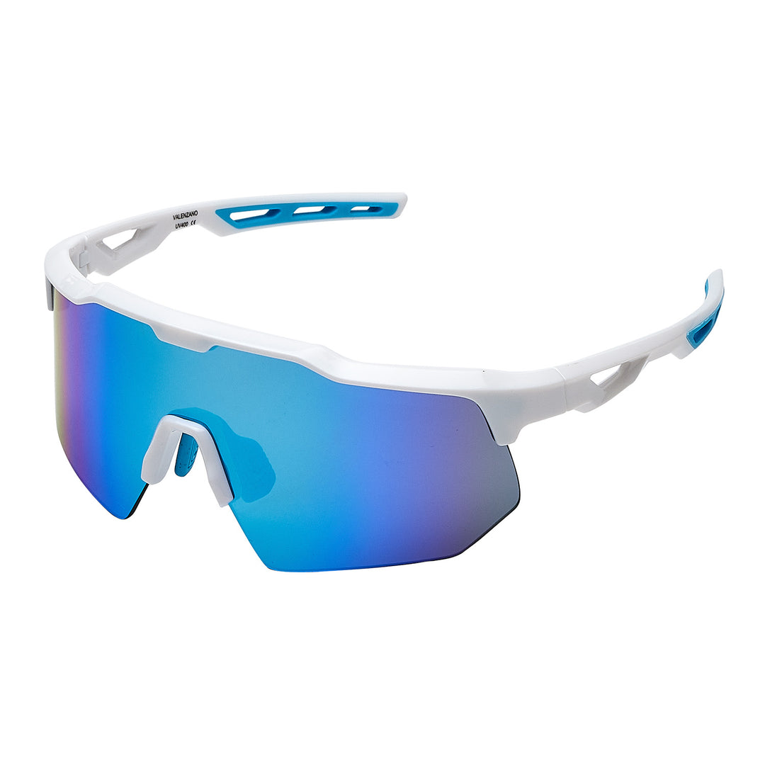 Valenzano White Sports Glasses - PREMIUM | MEN