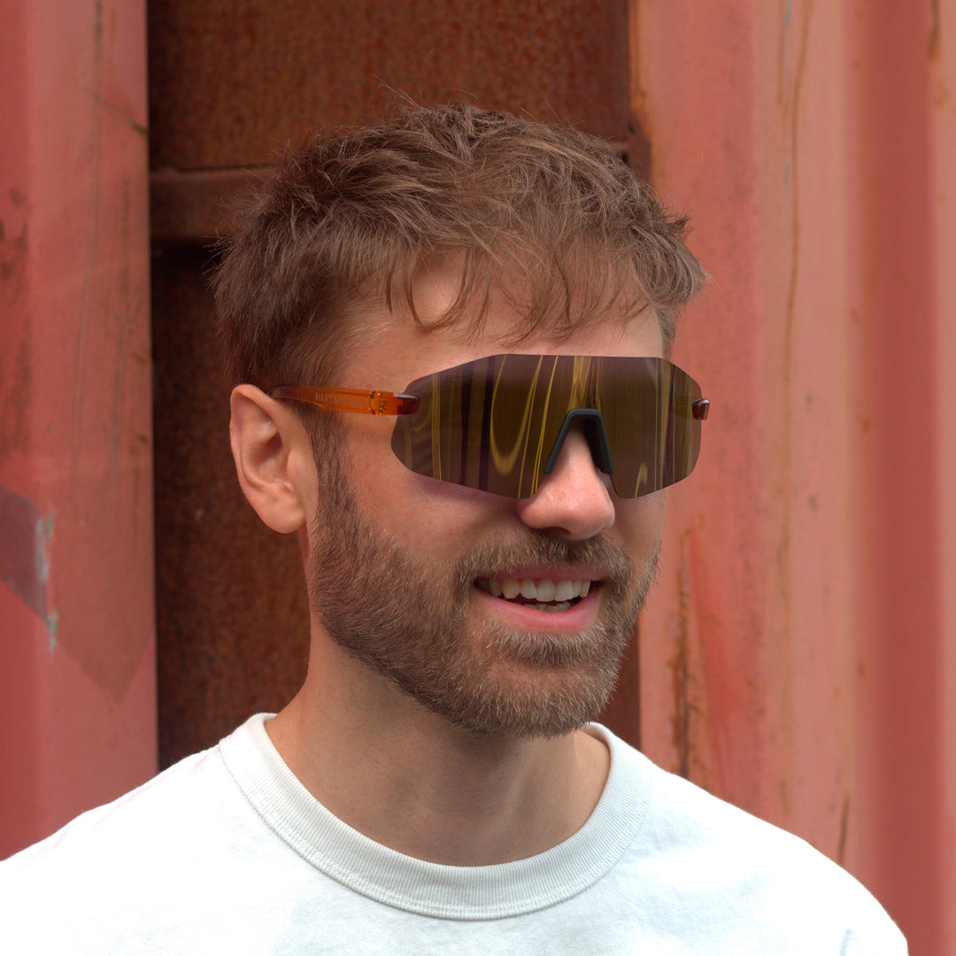 Velletri Gold Sports Glasses - PREMIUM | MEN