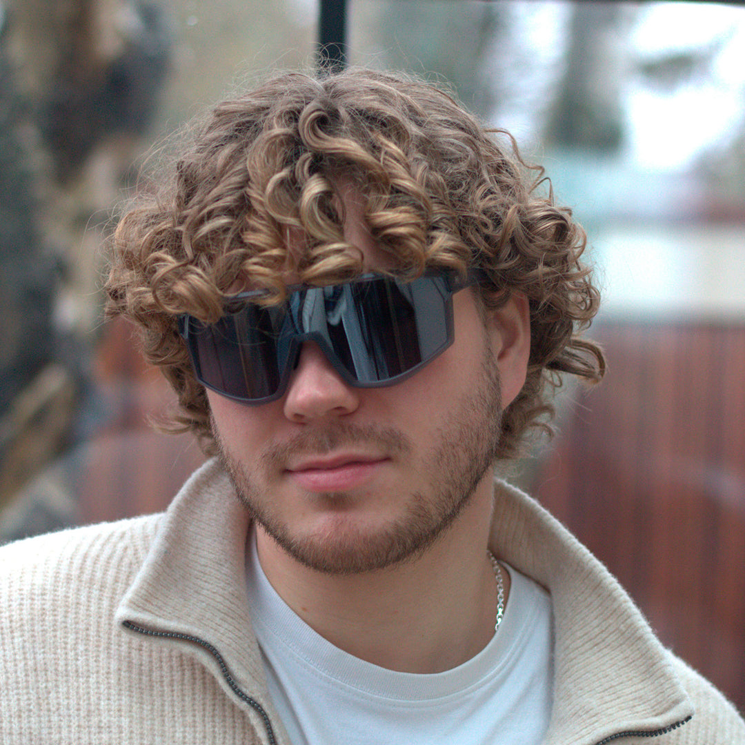 Vicentino Grey Sports Glasses - PREMIUM | MEN