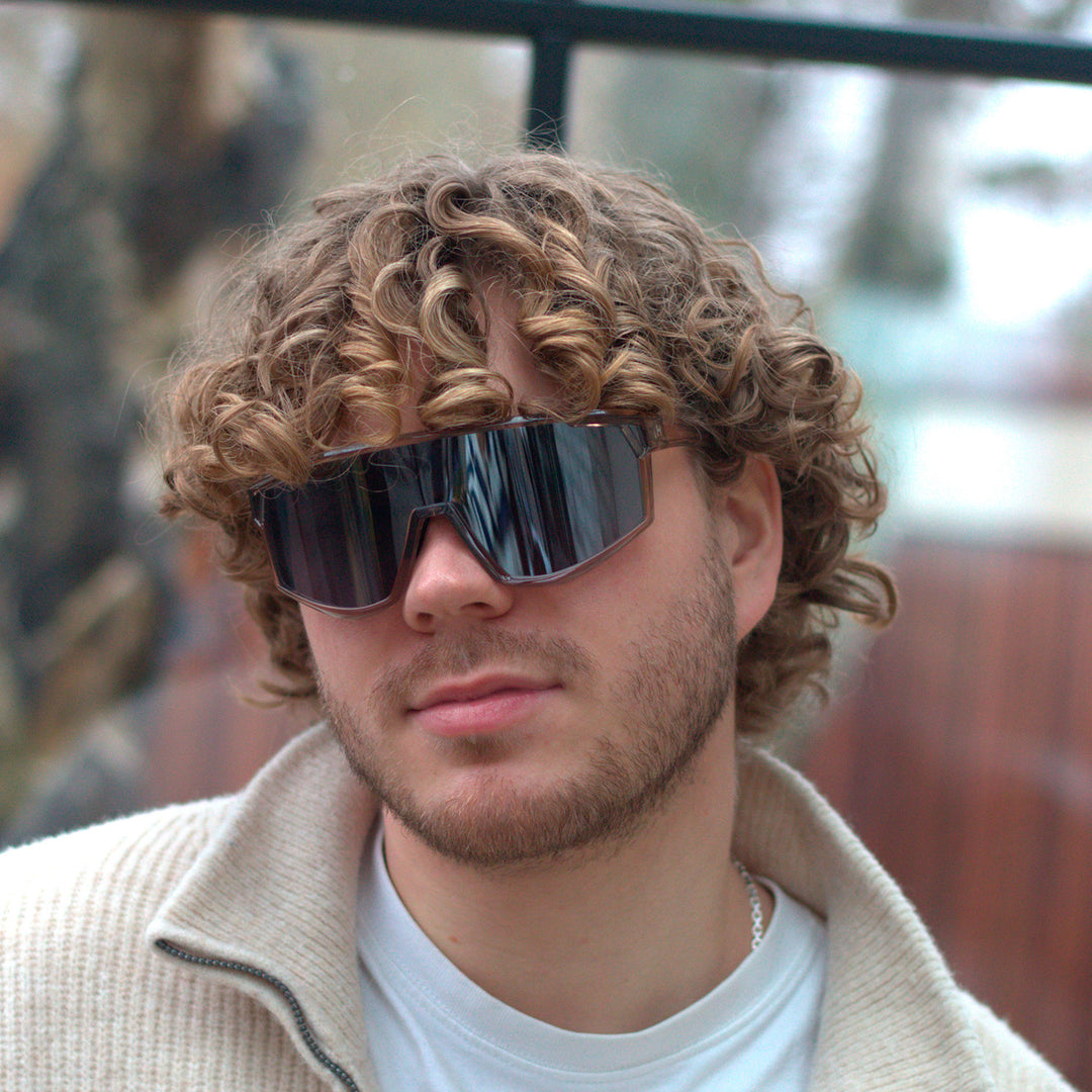 Vicentino Smoke Sports Glasses - PREMIUM | MEN