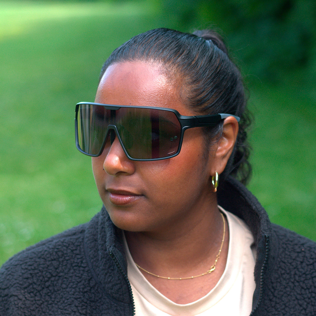 Volano Black Sports Glasses - PREMIUM