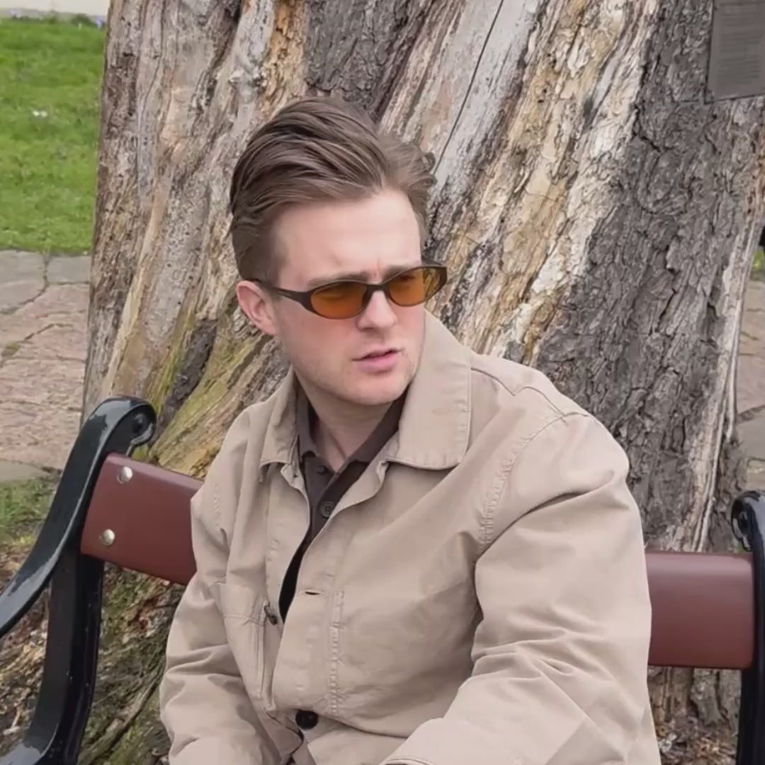 Bolzano Walnut Sunglasses - PREMIUM