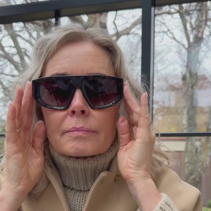 Noci Brown Turtle Sunglasses - PREMIUM