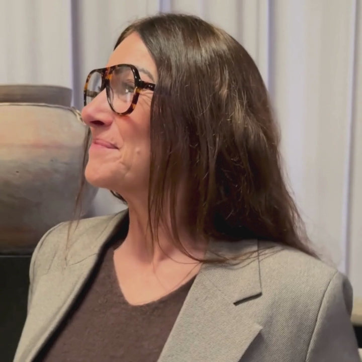 Dego Brown Turtle Læsebrille - PREMIUM