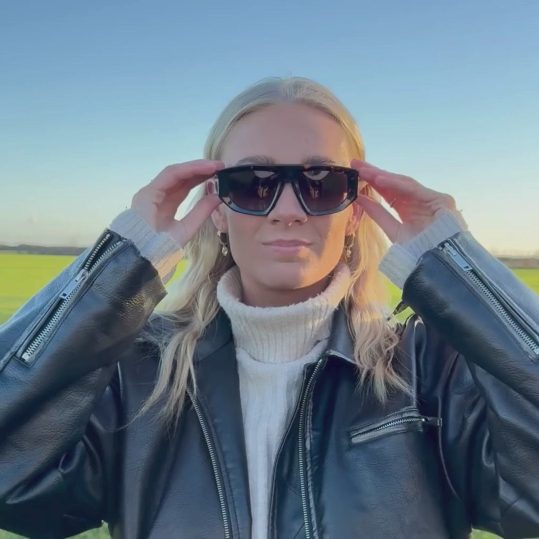 Noci Brown Turtle Sunglasses - PREMIUM