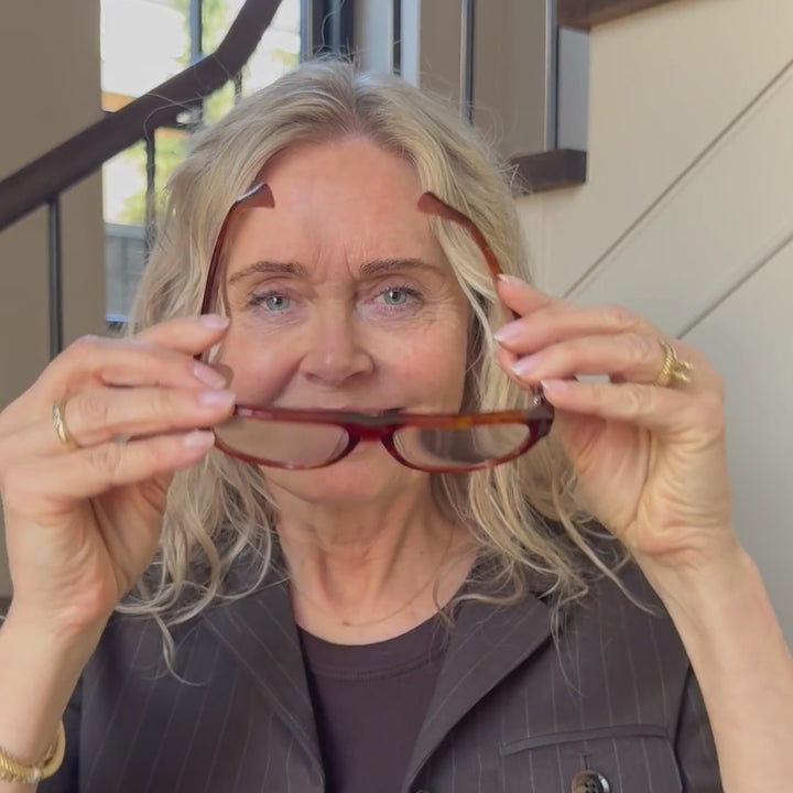 Paolo Black Reading Glasses - PREMIUM